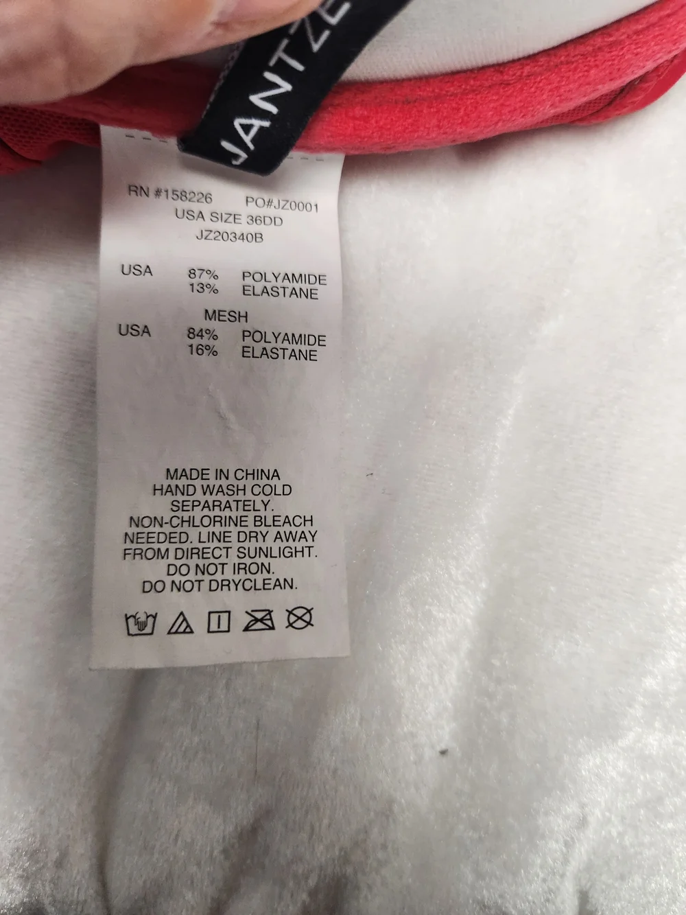 Jantzen supportive underwire